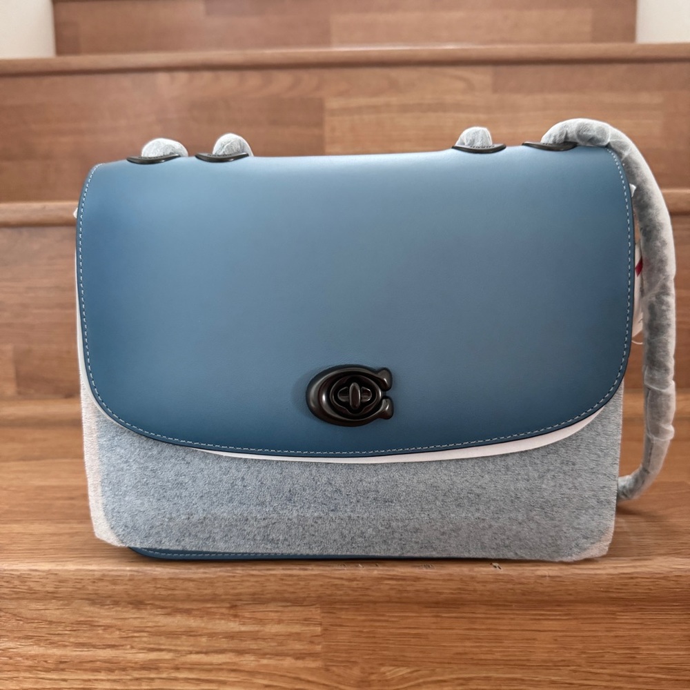Coach Madison Shoulder Bag 5211 Azure